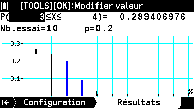 copie écran calculatrice