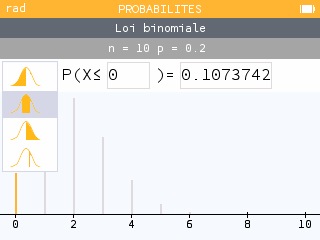 copie écran calculatrice